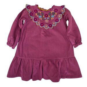 Mini Boden Girls Embroidered Tunic Size 4/5